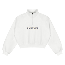 Load image into Gallery viewer, Women’s Loose Fleece Quarter-Zip Sweatshirt
