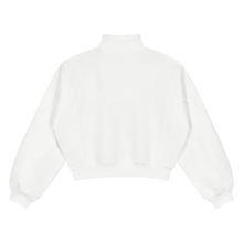 Load image into Gallery viewer, Women’s Loose Fleece Quarter-Zip Sweatshirt
